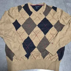 Tommy Hilfiger トミーヒルフィガー アーガイル Vネック ニット S/P サイズ