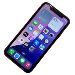 SIMフリー Apple iPhone XR 64GB MT062J/A au ○判定 レッド スマートフォン スマホ バッテリー最大容量73％ 【中古】 12601K296