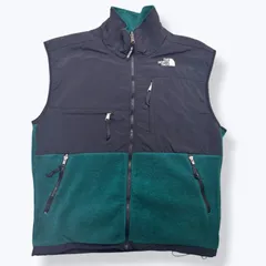 90s The North Face Denali Fleece Vest 【L】 90年代 ノースフェイス デナリ フリース ベスト グリーン 古着 ヴィンテージ