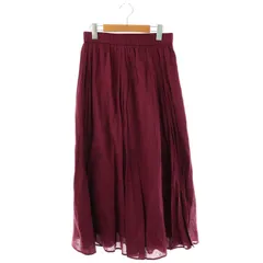 ロッソ ROSSO アーバンリサーチ ロングスカート フレア F 赤 レッド /SS ■OS ■AX
