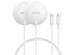 【新品・3営業日で発送】ANKER アンカー ANKER ZOLO WIRELESS CHARGER(MAGNETIC PAD)2個セット ホワイト