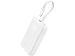 【新品・3営業日で発送】ANKER アンカー Anker Zolo Power Bank (10000mAh 30W Built-In USB-Cケーブル) ホワイト