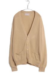 お得なクーポン配布中!】 80s リブ編み ニット カーディガン  