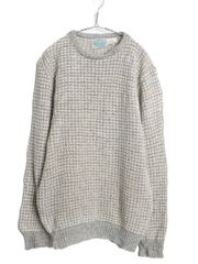 お得なクーポン配布中!】 80s リブ編み ニット カーディガン  