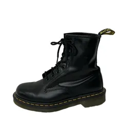 Dr.Martens(ドクターマーチン) ショートブーツ EU 37 レディース - 黒 レースアップ/8ホール レザー
