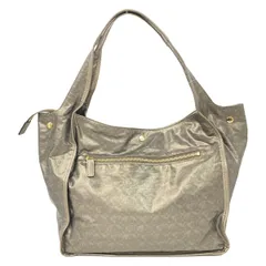 PELLE BORSA(ペレボルサ) ショルダーバッグ - シルバー レザー