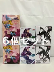 未開封 遊戯王デュエルモンスターズ ブラック・マジシャン・ガール フィギュア 他 まとめ 3種 6個セット LF1838 f101