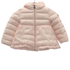 美品 MONCLER フード付きダウンジャケット ピンク 試着のみ 12/18M