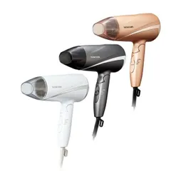 プロテクトイオン ヘアドライヤー TD360A 大風量 軽量 軽い マイナスイオン ヘアードライヤー マイナスイオンドライヤー フード シンプル グレー ホワイト ゴールド テスコム TESCOM