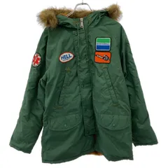 Supreme×HYSTERIC GLAMOUR シュプリーム×ヒステリックグラマー 17AW N-3B PARKA 裏ボアミリタリーコート  グリーン Sのサムネイル