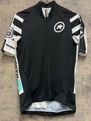 JV140 アソス ASSOS 半袖 サイクルジャージ 黒 M