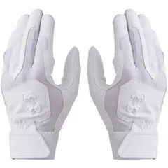 30％引 アンダーアーマー バッティング手袋 両手組 ホワイト 6001311