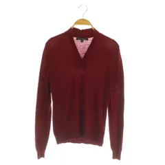 ブルックスブラザーズ BROOKS BROTHERS スキッパーニット セーター 長袖 ウール USA XS ボルドー /MY ■OS