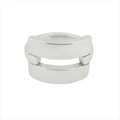 新品仕上げ済 新同 極美品 グッチ GUCCI ワイドプレート リング 指輪 アクセサリー ジュエリー SV925 オールド シルバー メンズ レディース◆９