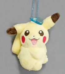 [중고] 봉제 장난감 피카츄 (돌아 봐) I LOVE PIKACHU 볼 체인 첨부 봉제 장난감 [포켓 몬스터]