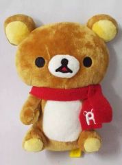 【中古】ぬいぐるみ リラックマ(赤マフラー) ウィンターぬいぐるみ 「リラックマ」