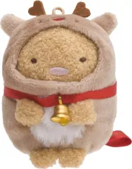 【中古】ぬいぐるみ とんかつ(トナカイ) てのりぬいぐるみ クリスマスver. 「すみっコぐらし」