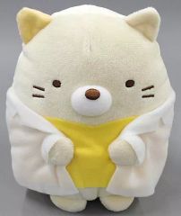 [중고] 봉제 인형 고양이 의사 굉장한 봉제 인형 [스미코 인형]