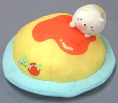 [중고] 봉제 장난감 고양이 오므라이스 봉제 장난감 [이치 반 쿠지 스미코 쿠라시 ~ 느긋하게 스밋 코 타임 ~] A 상
