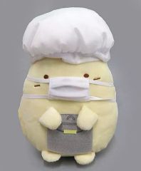 【中古】ぬいぐるみ ねこ 給食当番ぬいぐるみ 「すみっコぐらし」