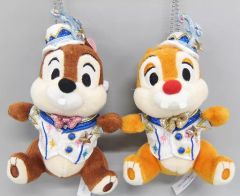 [중고] 봉제 인형 칩 & 데일 봉제 인형 배지 세트 [도쿄 디즈니 씨 20 주년 : 타임 투 샤인!] 도쿄 디즈니 씨 한정