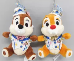 【中古】ぬいぐるみ チップ＆デール ぬいぐるみバッジセット 「東京ディズニーシー20周年：タイム・トゥ・シャイン!」 東京ディズニーシー限定