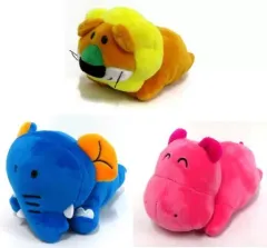 【中古】ぬいぐるみ 全3種セット 寝そべりぬいぐるみ 「たべっ子どうぶつ」