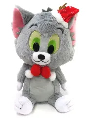【中古】ぬいぐるみ トム キュートBIGぬいぐるみ クリスマスVer. 「トムとジェリー」