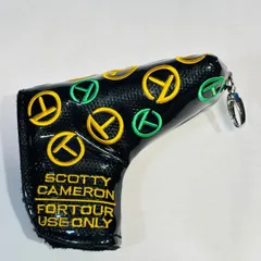 スコッティキャメロン　新色パターカバー　フッククリップ付き　スモールサークルＴ　ブラック　検索スコッチキャメロンパターカバー