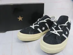 【中古】箱有 CONVERSE ｺﾝﾊﾞｰｽ ｽﾆｰｶｰ STAR&BARS US SUEDE 1SC981 ﾌﾞﾗｯｸ/ﾎﾜｲﾄ 28.0cm 991883106