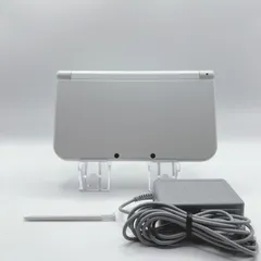 new Nintendo 3DSLL パールホワイト　充電器付き　動作確認済み