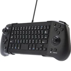 CYBER ・ キーボード付きダブルスタイルコントローラー ( SWITCH / SWITCH 有機EL 用) ブラック