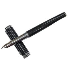 デュポン S.T.Dupont 410002L ギヨシェ グラファイト 万年筆 - メルカリ