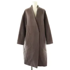 ジャーナルスタンダードレサージュ journal standard L'essage Bellandi GIULIA Vネックコート アウター ロング パープルグレー /DO ■OS