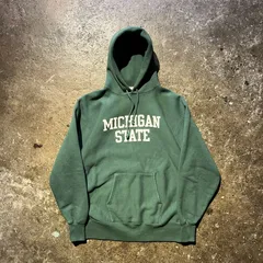 Champion 25aw TRUE TO ARCHIVES HOODED REVERSE WEAVE MICHIGAN STATE XL チャンピオン 2025aw リバースウィーブ パーカー
