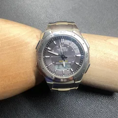 カシオ　CASIO WVA-470　タフソーラー　ウェーブセプター　アナログ