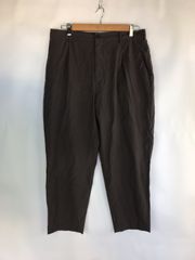 GU ドライワイドテーパードイージーアンクルパンツ メンズ XL 4131202601170036