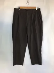 GU ドライワイドテーパードイージーアンクルパンツ メンズ XL 4131202601170036