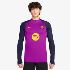 【送料無料】ナイキ Nike バルセロナ 25/26 ストライク ドリルトップ 紫/金 新品 並行輸入 最新