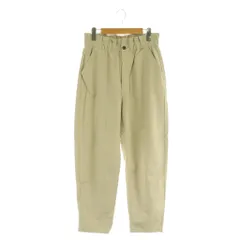 ザラ ZARA フェイクレザー パンツ ハイウエスト テーパード USA 6 ベージュ /MY ■OS