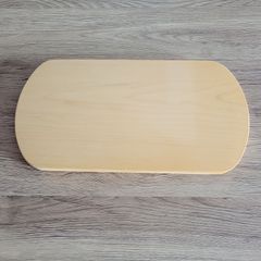 青森ひば 木製まな板 楕円型