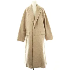 マウジー MOUSSY CHESTER LONG コートチェスターコート ウール 2 茶 /MI ■OS