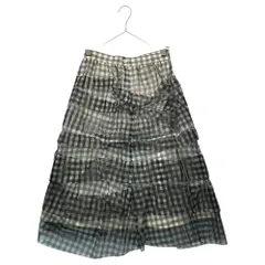 tricot COMME des GARCONS(トリココムデギャルソン) 07SS Gingham Check Sheer Nylon Layered Skirt ギンガムチェック シアー ナイロン レイヤード スカート TS-S033 M