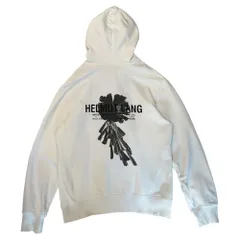 HELMUT LANG(ヘルムートラング) Limited Edition Sweatshirt Hoodie リミテッド エディション プルオーバー パーカー 16-8301108-000-906 L ホワイトのサムネイル