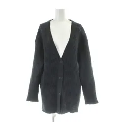 ジャーナルスタンダード レリューム JOURNAL STANDARD relume ワッフル カーディガン F ダークグレー Vネック ワッフル編み 長袖 /AB ■OS