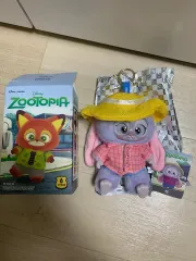 MINISO(ミニソー) ズートピア 農夫 ジュディ キーホルダー