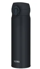 【食洗機対応モデル】 サーモス 水筒 真空断熱ケータイマグ 500ml ブラックジェイド 飲み口外せてお手入れ簡単 軽量タイプ ワンタッチオープン ステンレス ボトル 保温保冷 JNL-S500 BK-J
