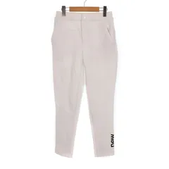 ニューバランス NEW BALANCE ゴルフウェア クロップドパンツ スウェット スリム 0 白 ホワイト 012-2136501
