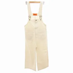 ユニバーサルオーバーオール UNIVERSAL OVERALL オーバーオール オールインワン ロゴ F 白 ホワイト /FF