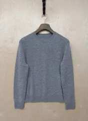 カシミア 100% グレー ニット (新品)